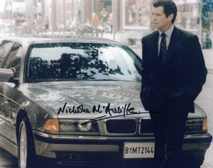 NICHOLA MCAULIFFE voice of Bond's BMW in Tomorrow Never Dies - hand signed 10 x 8 photo