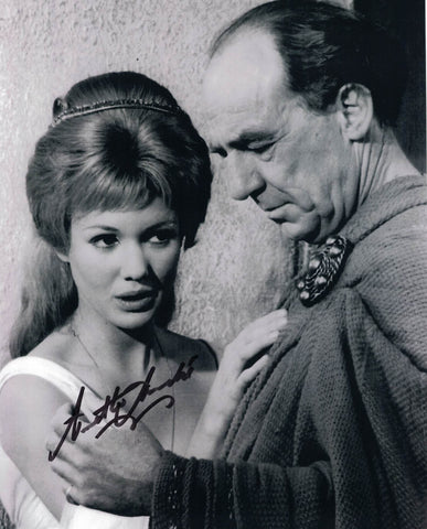 ANNETTE ANDRE - Thalia in A Funny Thing Happened On The Way To The Forum hand signed 10 x 8 photo