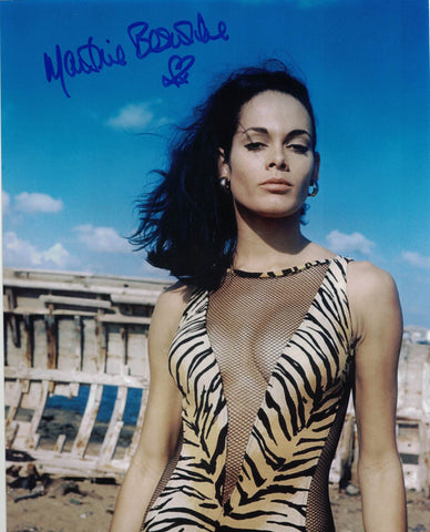 MARTINE BESWICK  - Paula in James Bond Thunderball hand signed 10 x 8 photo