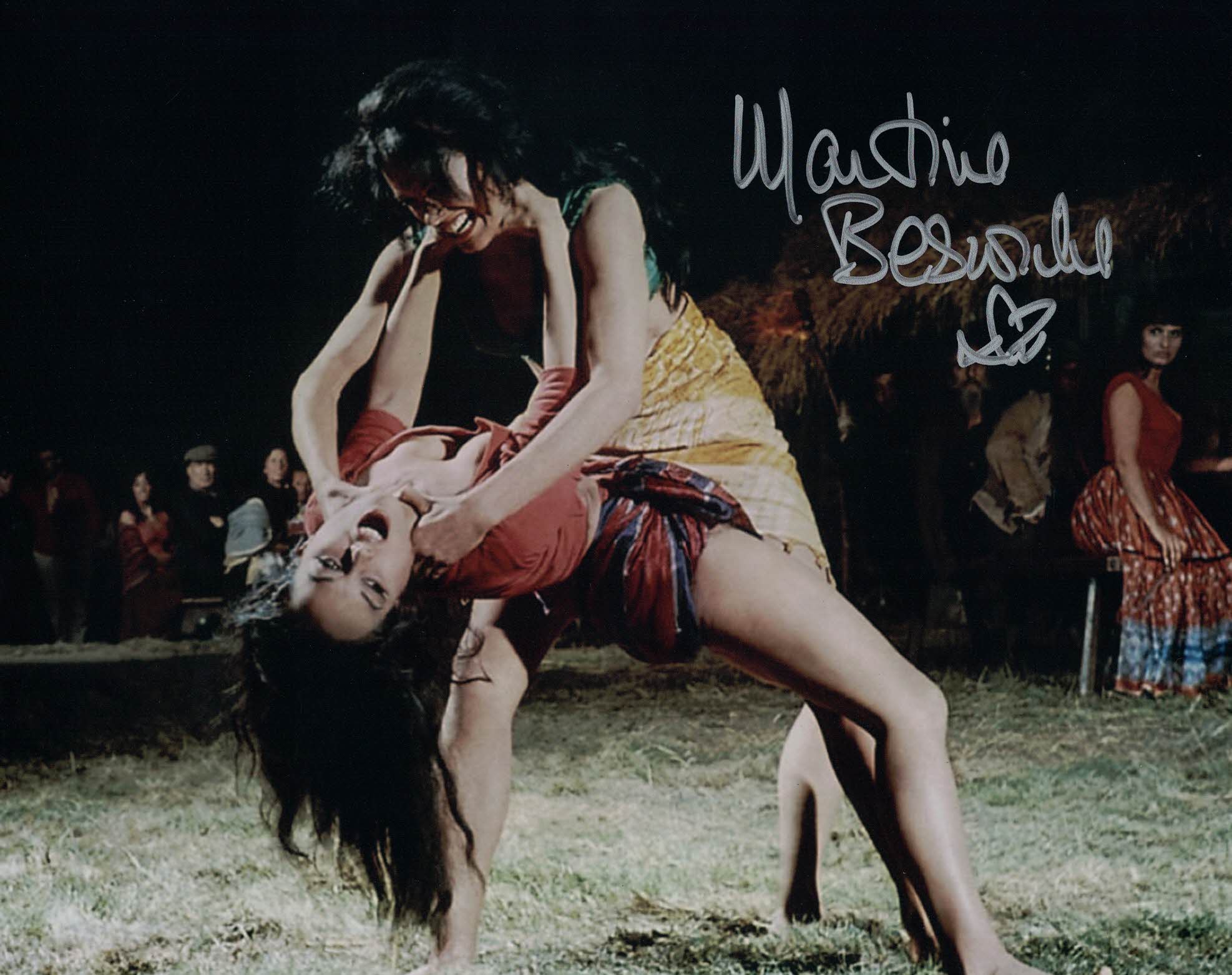 MARTINE BESWICK  - Zora in James Bond - From Russia With Love hand signed 10 x 8 photo