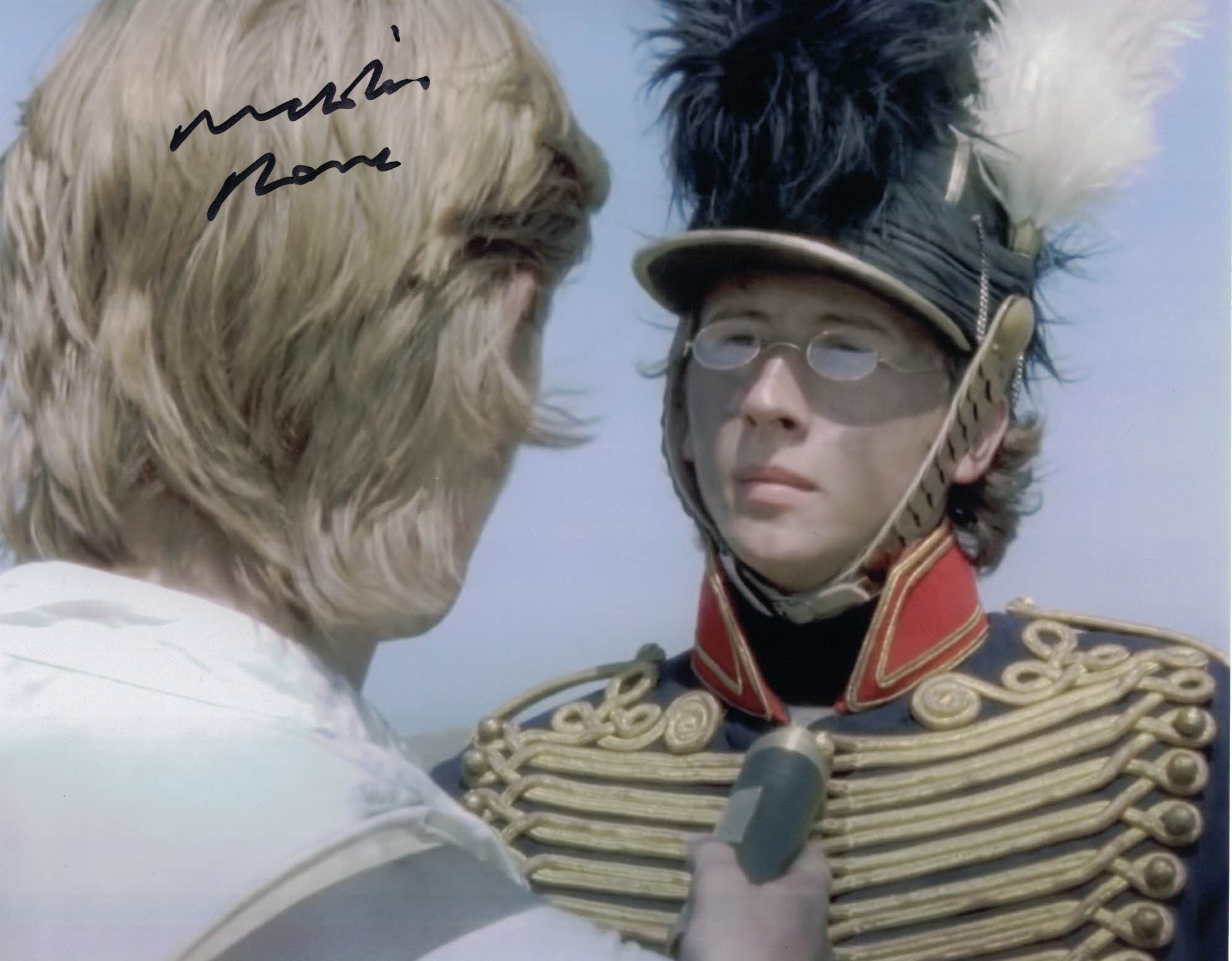 NICHOLAS ROWE - Captain Gilliand in Sharpe's Enemy - hand signed 10 x 8 photo