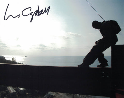 MARVIN CAMPBELL - stunt double for  Mollaka in James Bond- Casino Royale hand signed photo