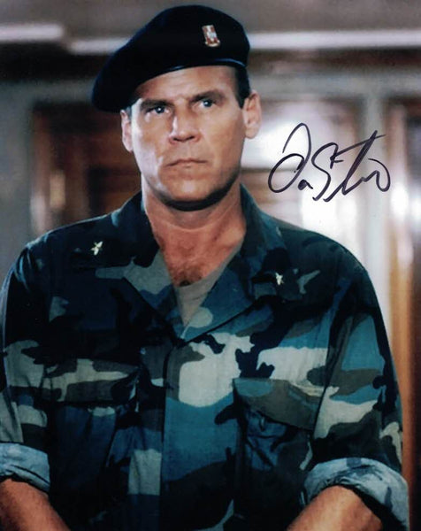 DON STROUD- Heller in Licence To Kill James Bond - hand signed 10 x 8 photo
