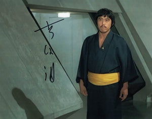 TOSHIRO SUGA - Chang from James Bond Moonraker hand signed 10 x 8 photo