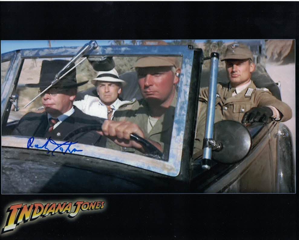 ROCKY TAYLOR - Stunts - Raiders of the Lost Ark hand signed 10 x 8 photo